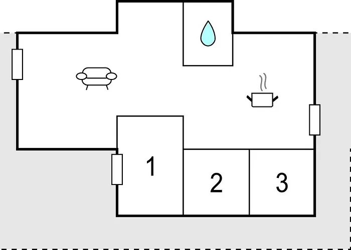 Three-bedroom In * Broager